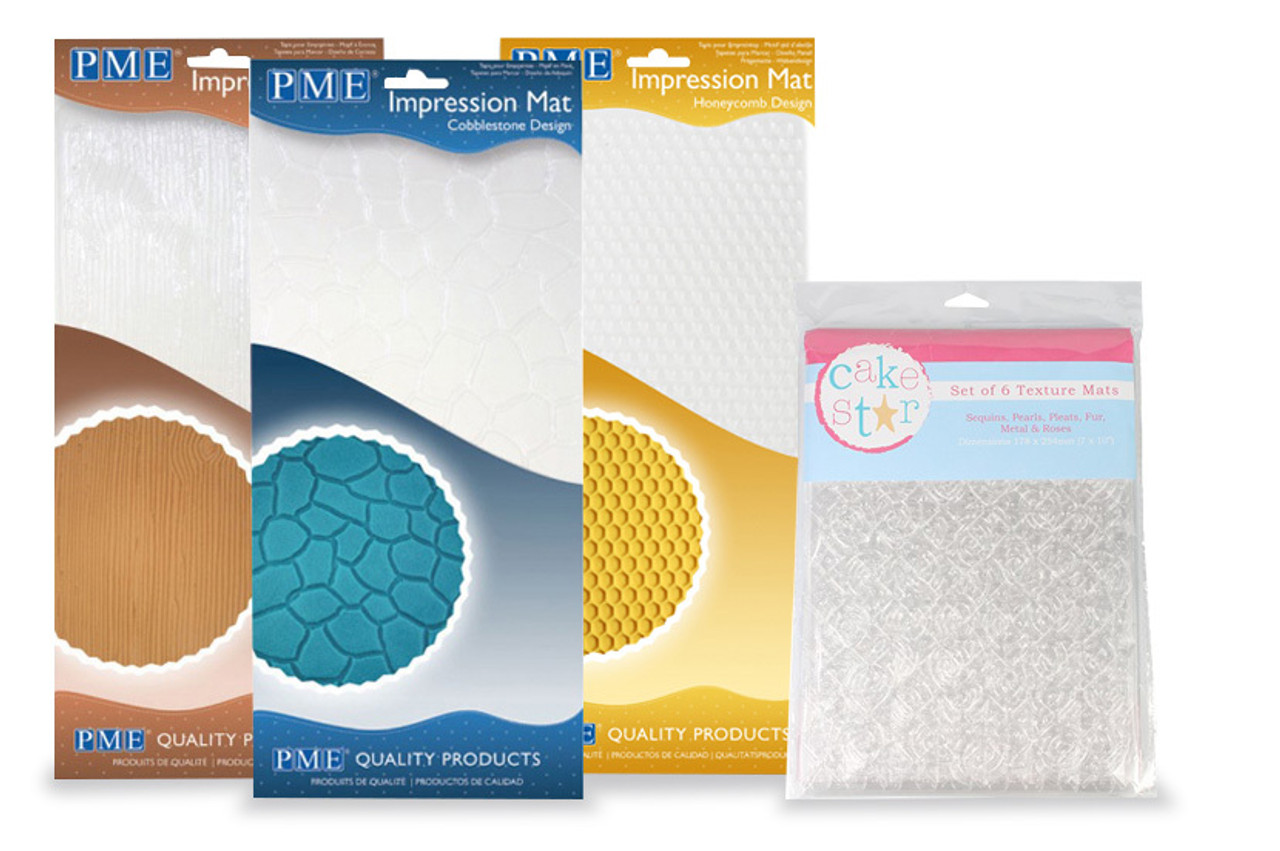 Mixed Impression Mats 4 Pack | Hobbycraft